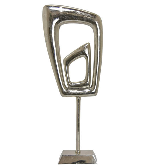 Escultura espiral al cubo