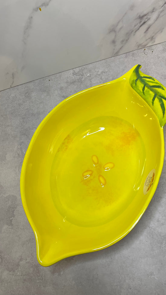 Bowl en forma de Limón de Melamina